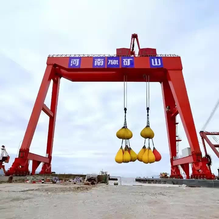 Double-Girder Gantry Crane for Offshore and Shipyard Applications