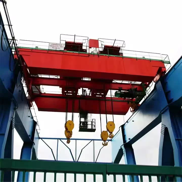 Double Trolley Bridge Crane for Precision Load Lifting and Positioning