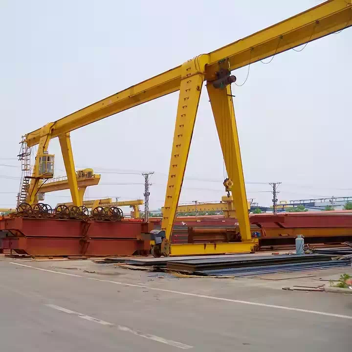Single Girder Hoist Gantry Crane for Industrial Lifting