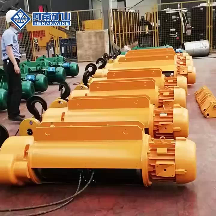 Heavy-duty Electric Hoist CD & MD with durable wire rope