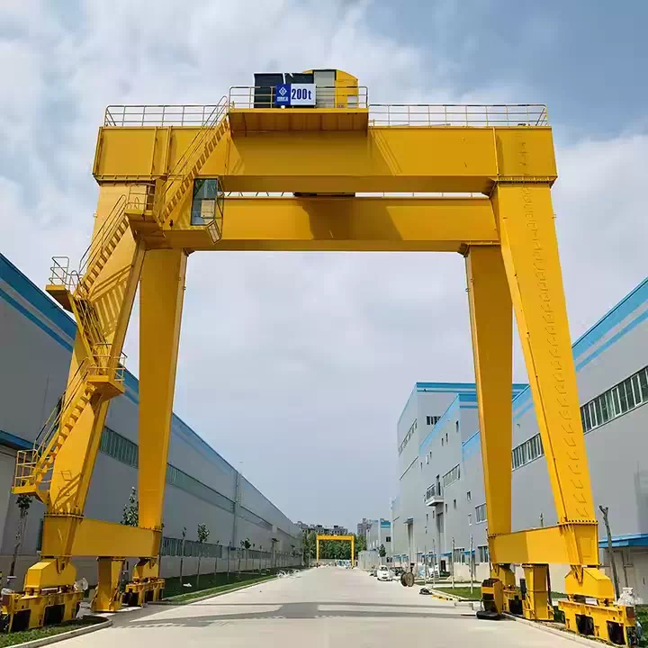 Industrial Double Girder Hook Gantry Crane for Heavy Lifting