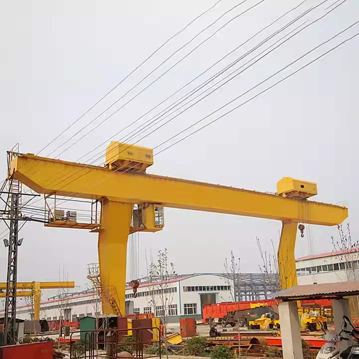 Heavy-Duty Single Girder Gantry Crane for Warehouse Use
