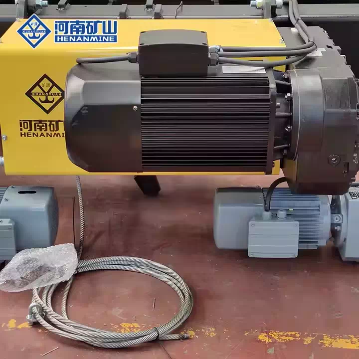 European Type Double Girder Wire Rope Electric Hoist - High-Capacity Lifting