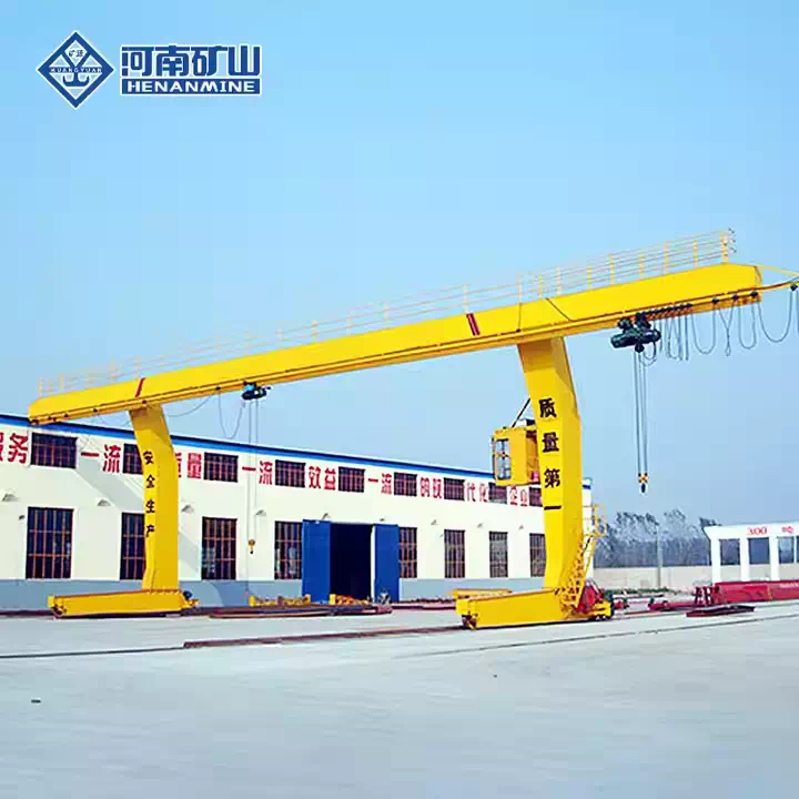 Industrial Single Girder Gantry Crane with Electric Hoist
