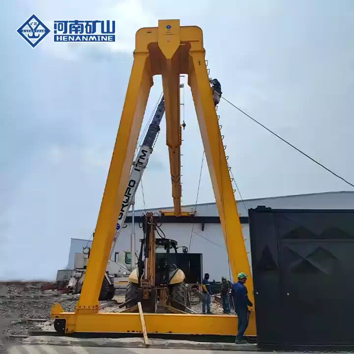 Single Leg Semi Gantry Crane – Efficient European Engineering