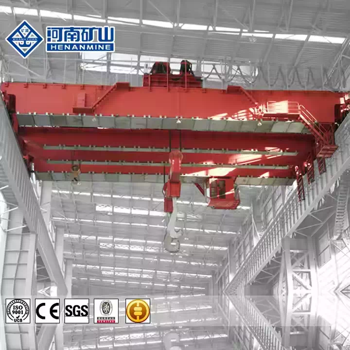 Reliable Ladle Transfer Crane for Steel Production Facilities