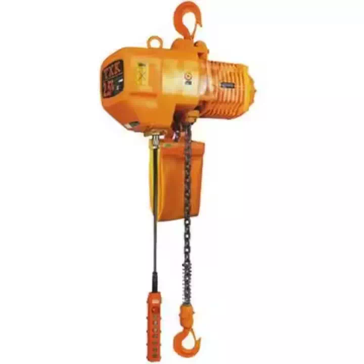 Electrical Chain Hoist with Radio Remote Control for Safe Operation