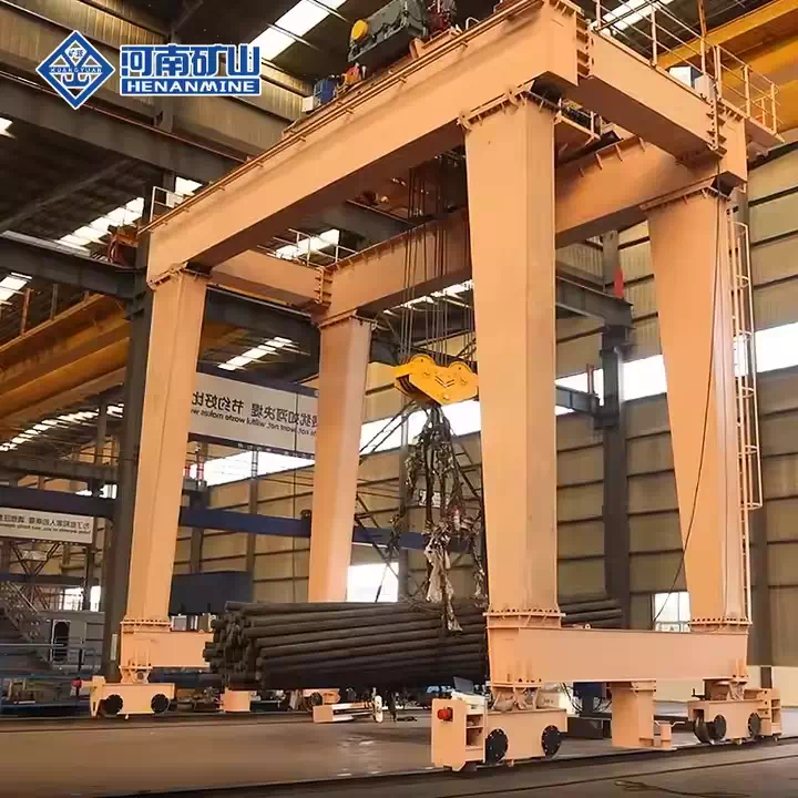 U-Shaped Double Girder Gantry Crane with High Lifting Capacity