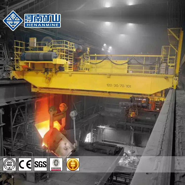 Double Girder Foundry Crane for Efficient Molten Metal Logistics