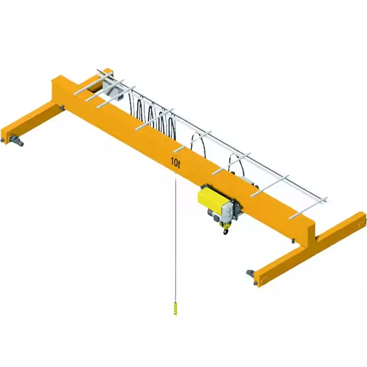 Single Girder Underslung Crane with Partial Hang Design