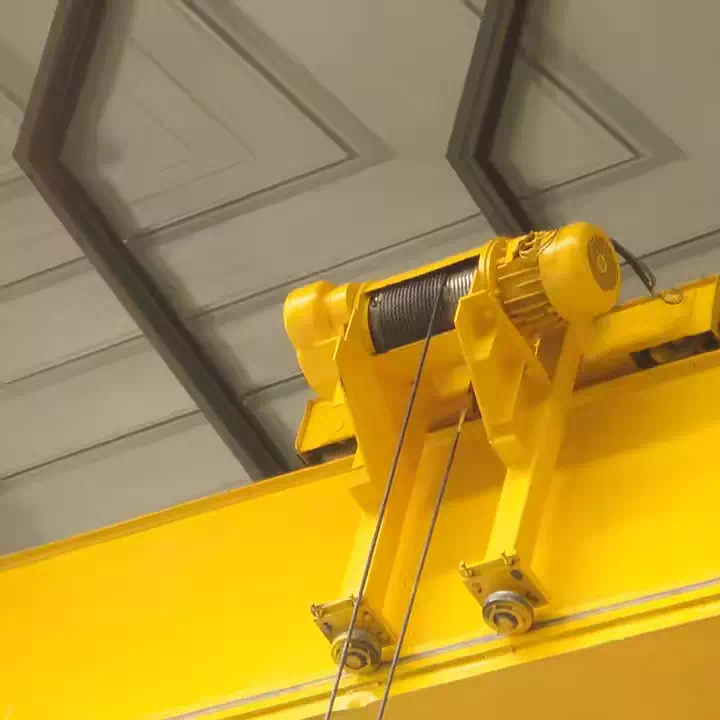 Electric Partial Hanging Overhead Crane for Heavy-Duty Applications