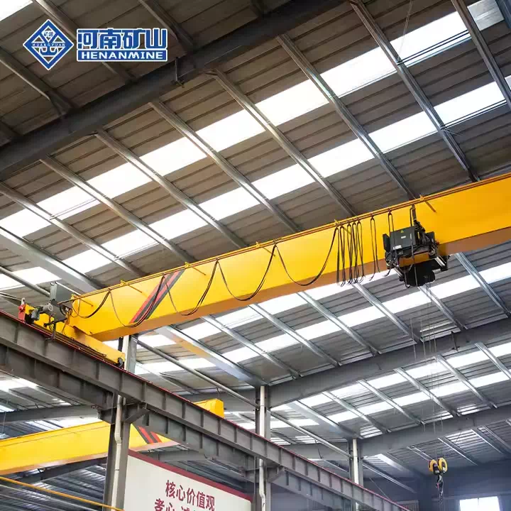 New Types Electric Single Girder Crane for precision lifting operations