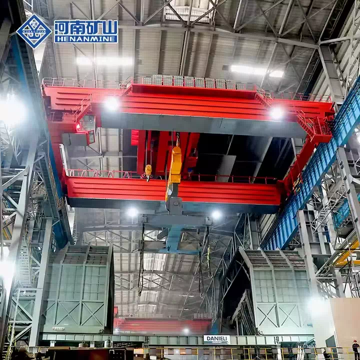 Double Girder Ladle Crane for Steel Mill and Foundry Applications