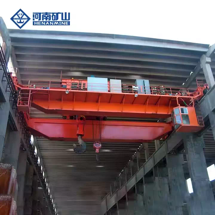 High-Performance Double Girder EOT Crane with Durable Hook