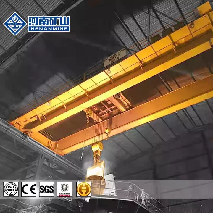 Robust Casting Ladle Crane for Heavy-Duty Metallurgy Use
