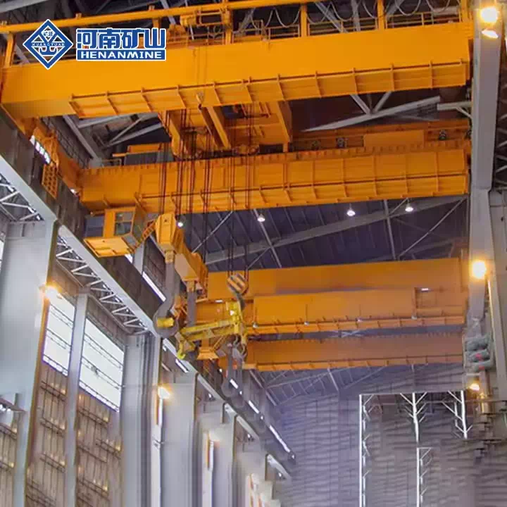 High-Performance Ladle Transfer Crane for Smelting Plants