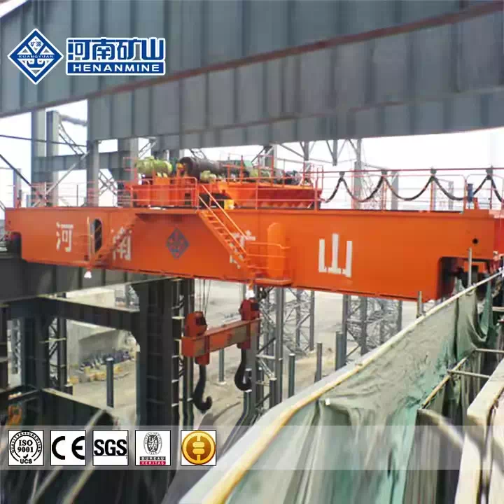 Precision Double Girder Overhead Crane for Steel Ladle Movement