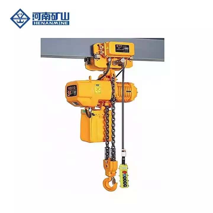 3-Phase Dual Speed Electric Chain Hoist for Precision Lifting