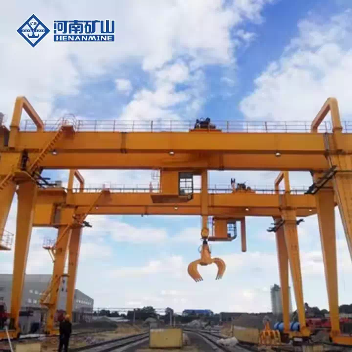 Double Girder Grab Crane – Robust Design for Harsh Environments