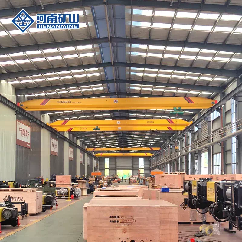 Durable Single Girder Crane System for Smooth Load Lifting