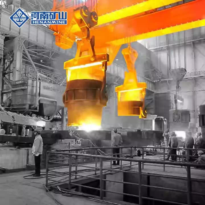 Four Girder Casting Crane for foundry applications