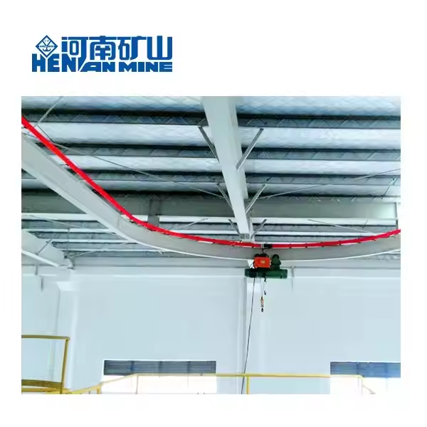 Suspension monorails for versatile and space-saving overhead lifting