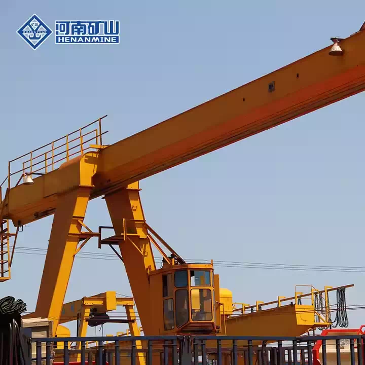 Double Beam Hook Gantry Crane for Material Handling