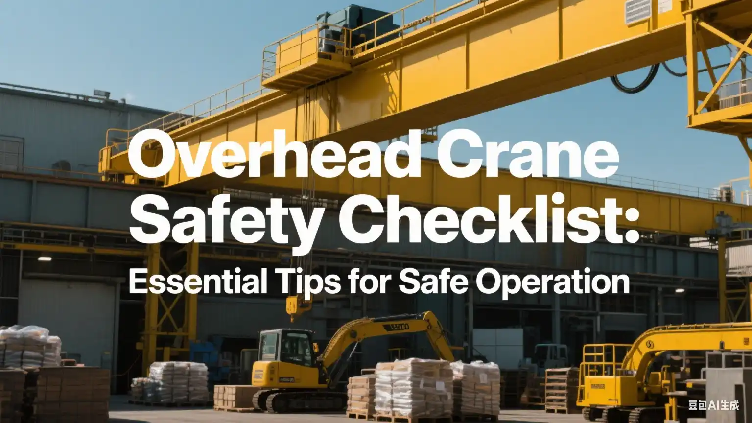 Overhead Crane Safety Checklist: Essential Tips for Safe Operation